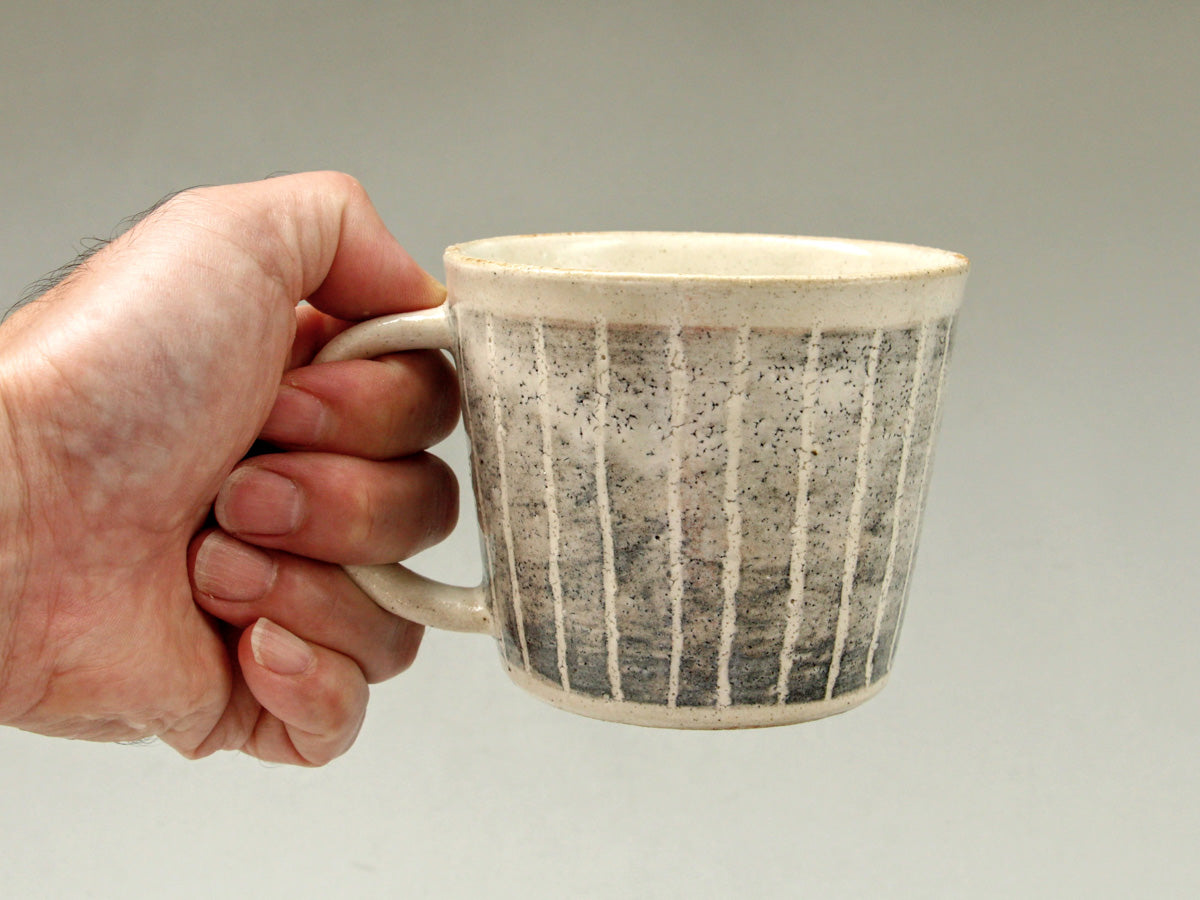 Konahiki Striped Mug [Daiko Oguri]