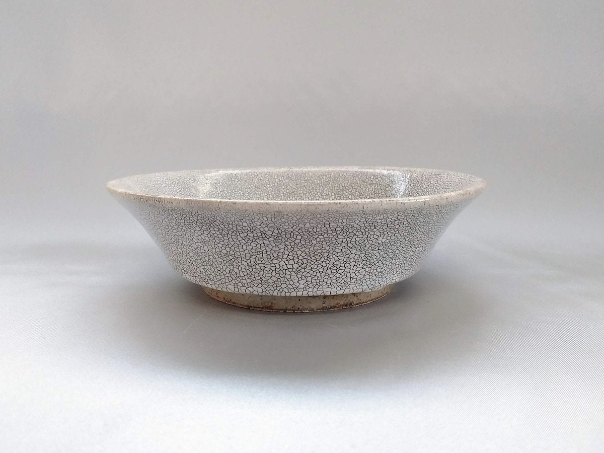 Sabi Kairagi 5 inch shallow bowl [Hyozan kiln]