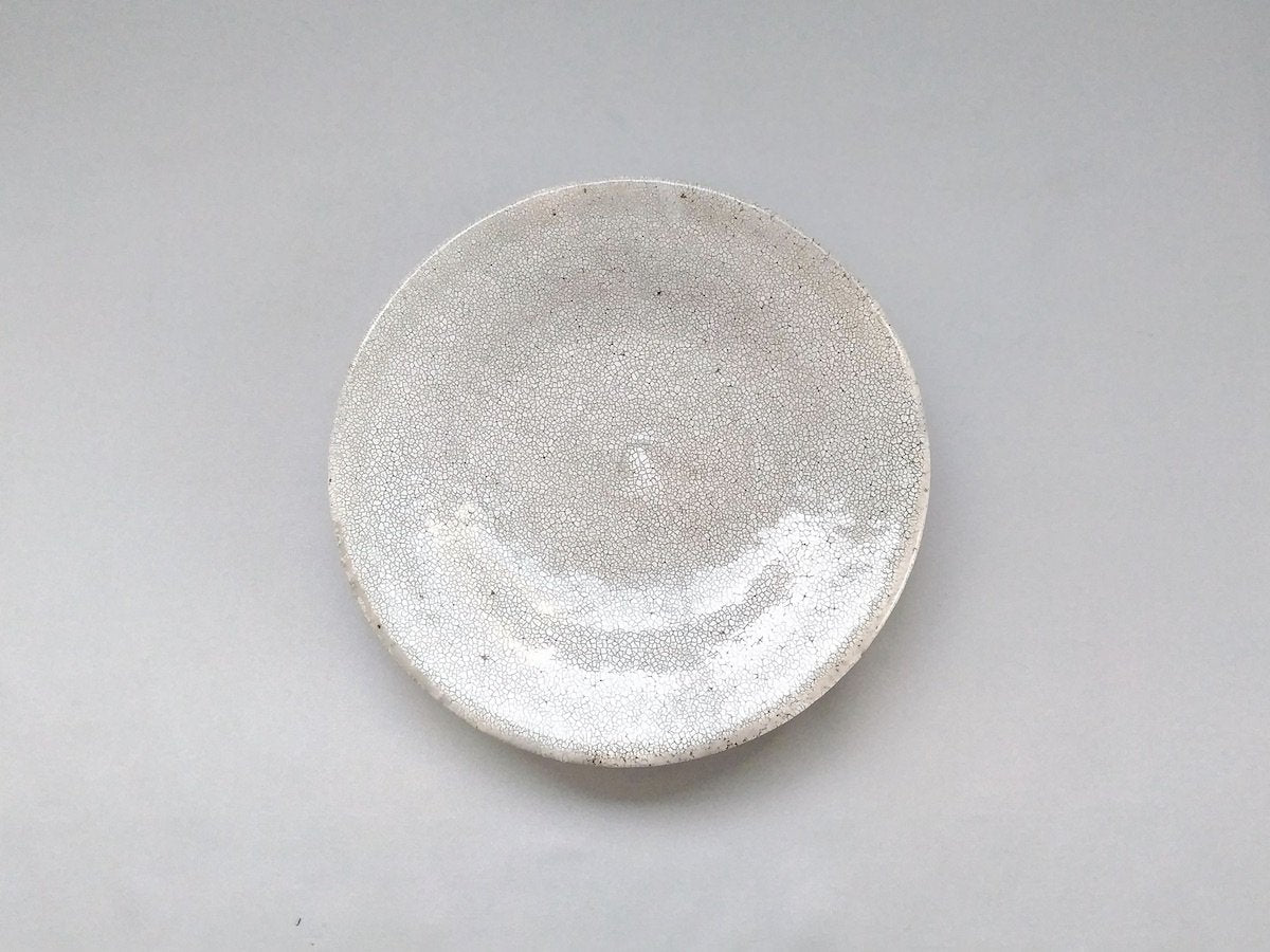 Sabi Kairagi 5-inch plate [Hyozan-gama]