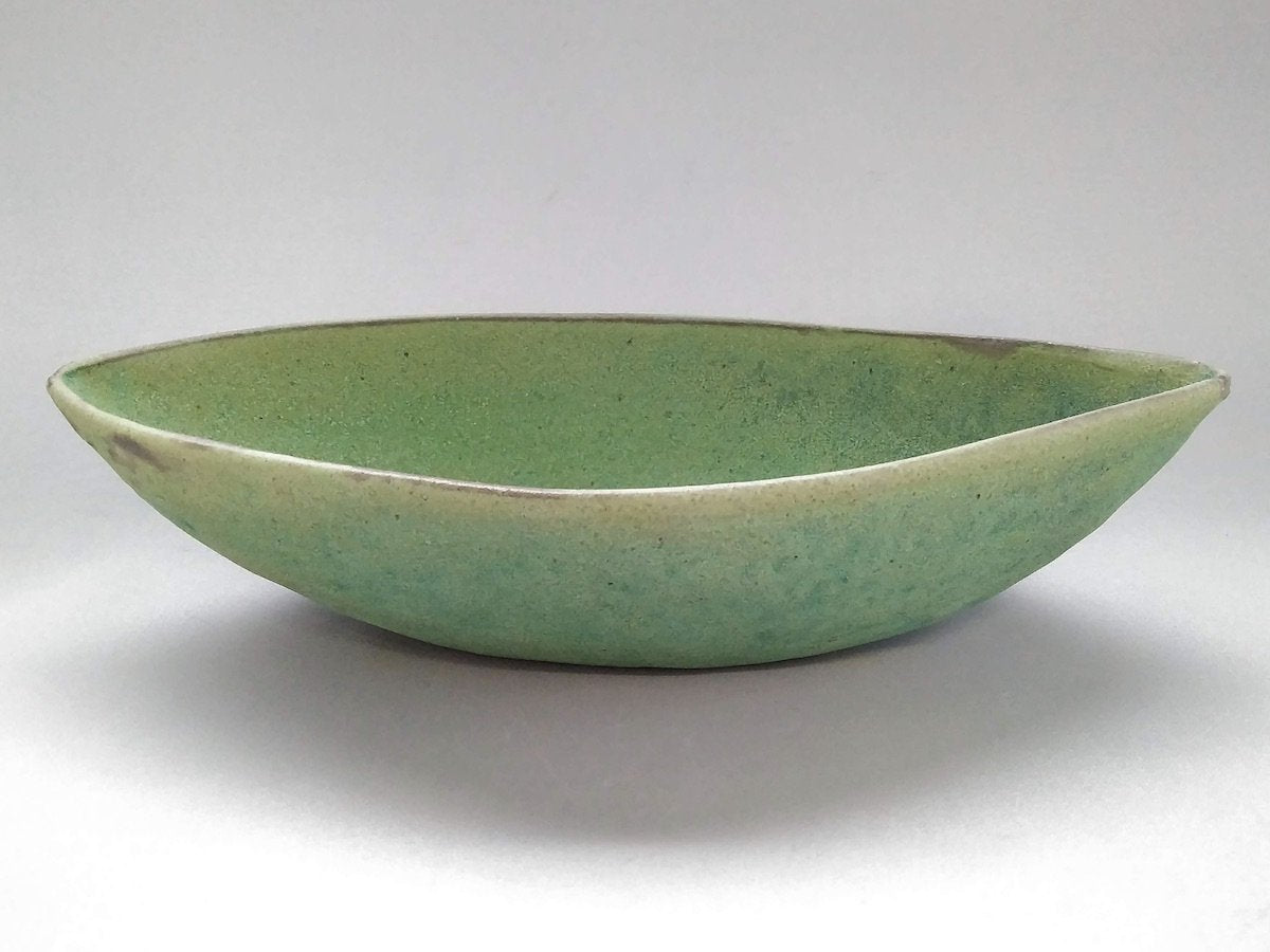 Nut bowl green [Yoichi Yajima]