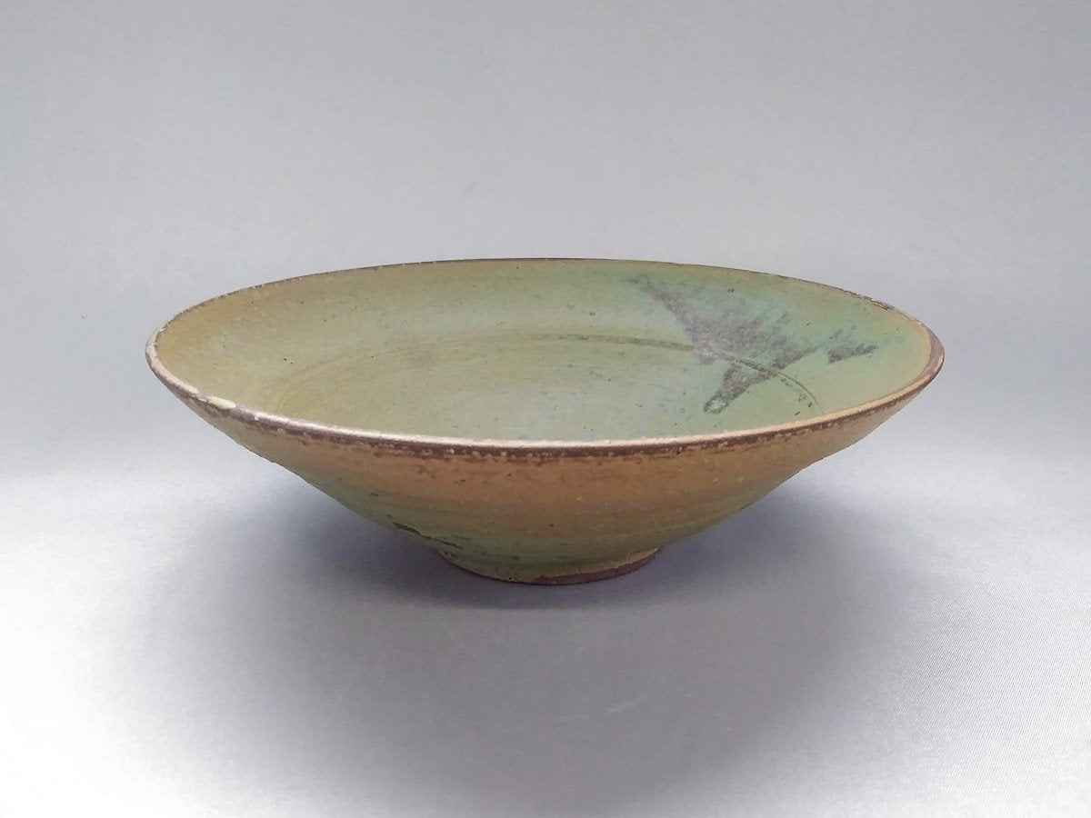 Rim bowl green [Yoichi Yajima]