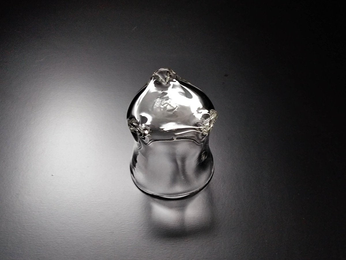 Three-legged water glass [Mitsuhiro Hara]