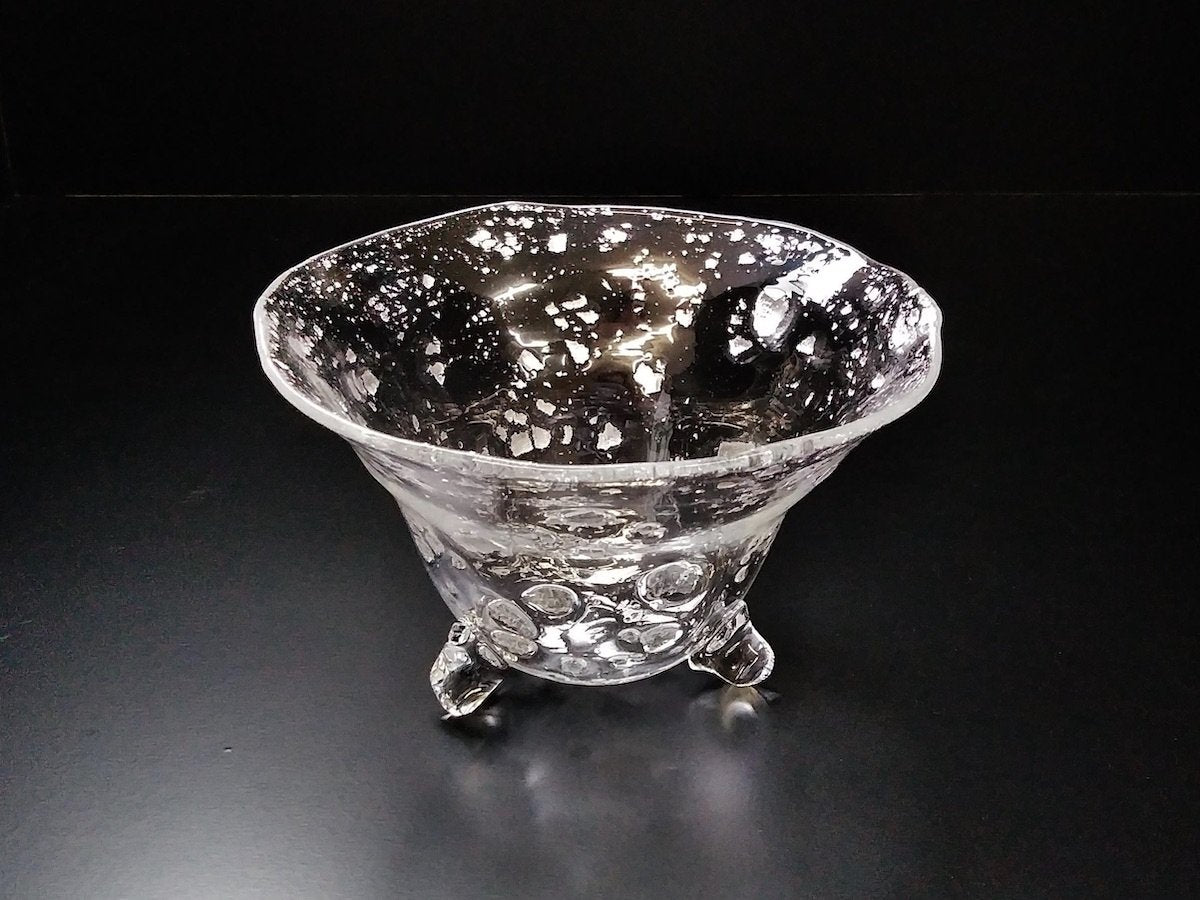 Torn cloud three-legged bowl [Hiroko Takayama]
