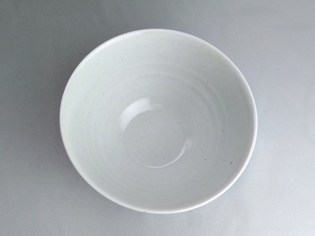 Ash glaze Shinogi bowl [Tobo Ao]