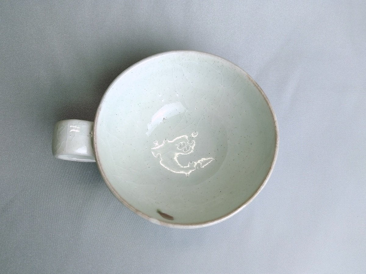 Red leaf soup mug [Iwatobo]