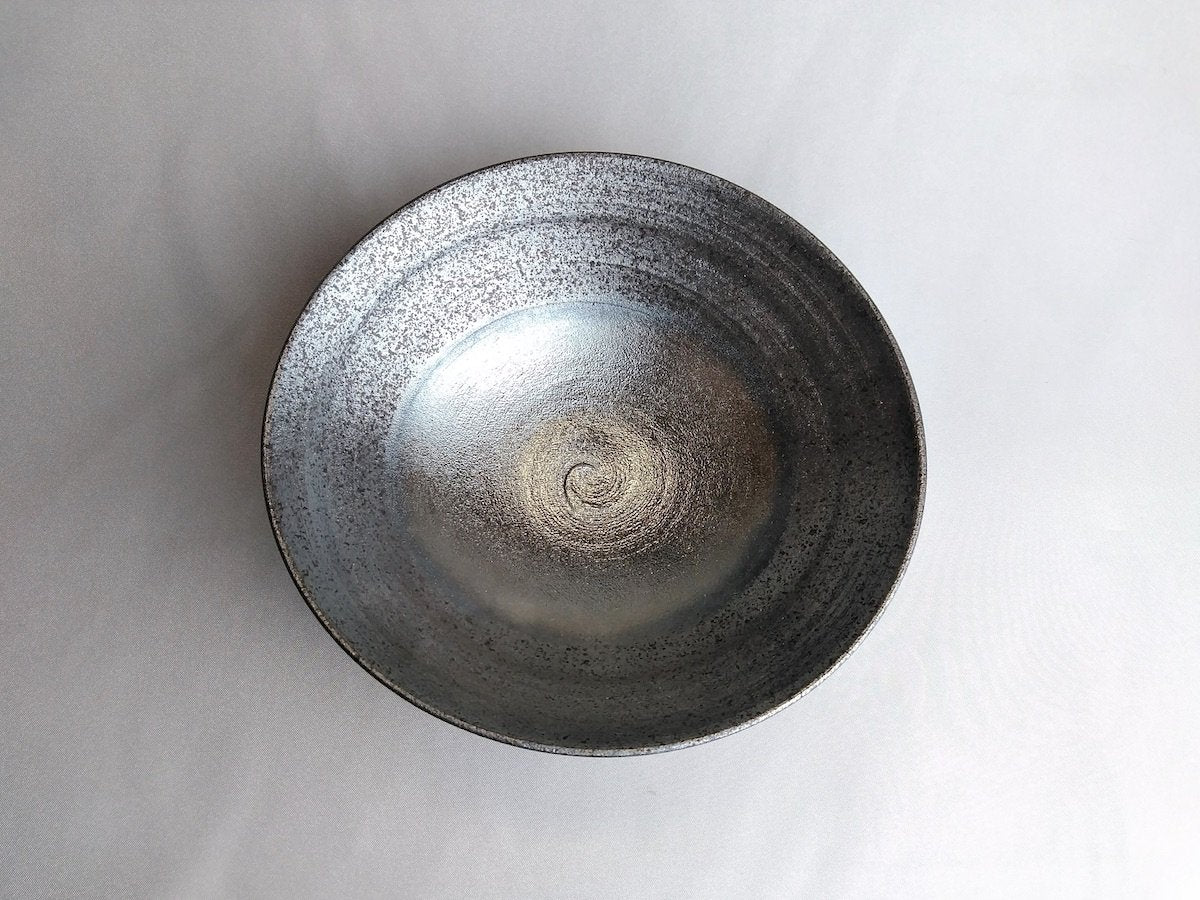 Silvered flexible pot [Tasashi Tomita]