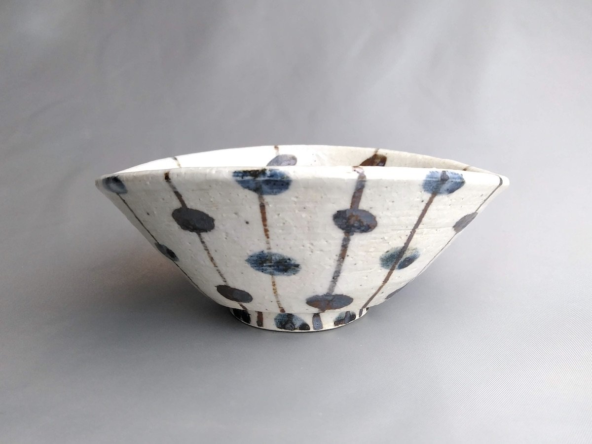 Oribe Tamasuda Wami Small Bowl [Nakagaki Renji]