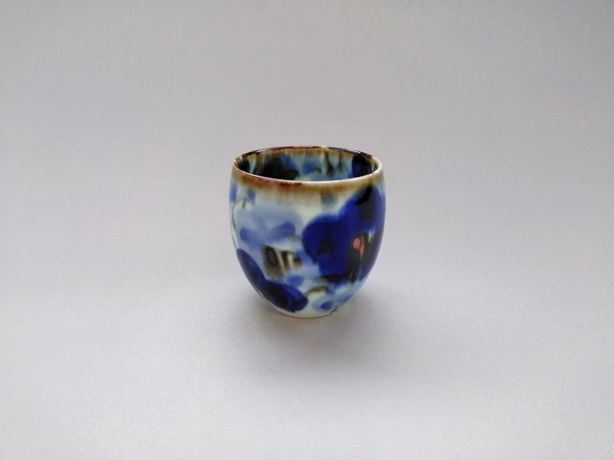 Dyed Hanazume Mini Cup [Chojuro Kiln]