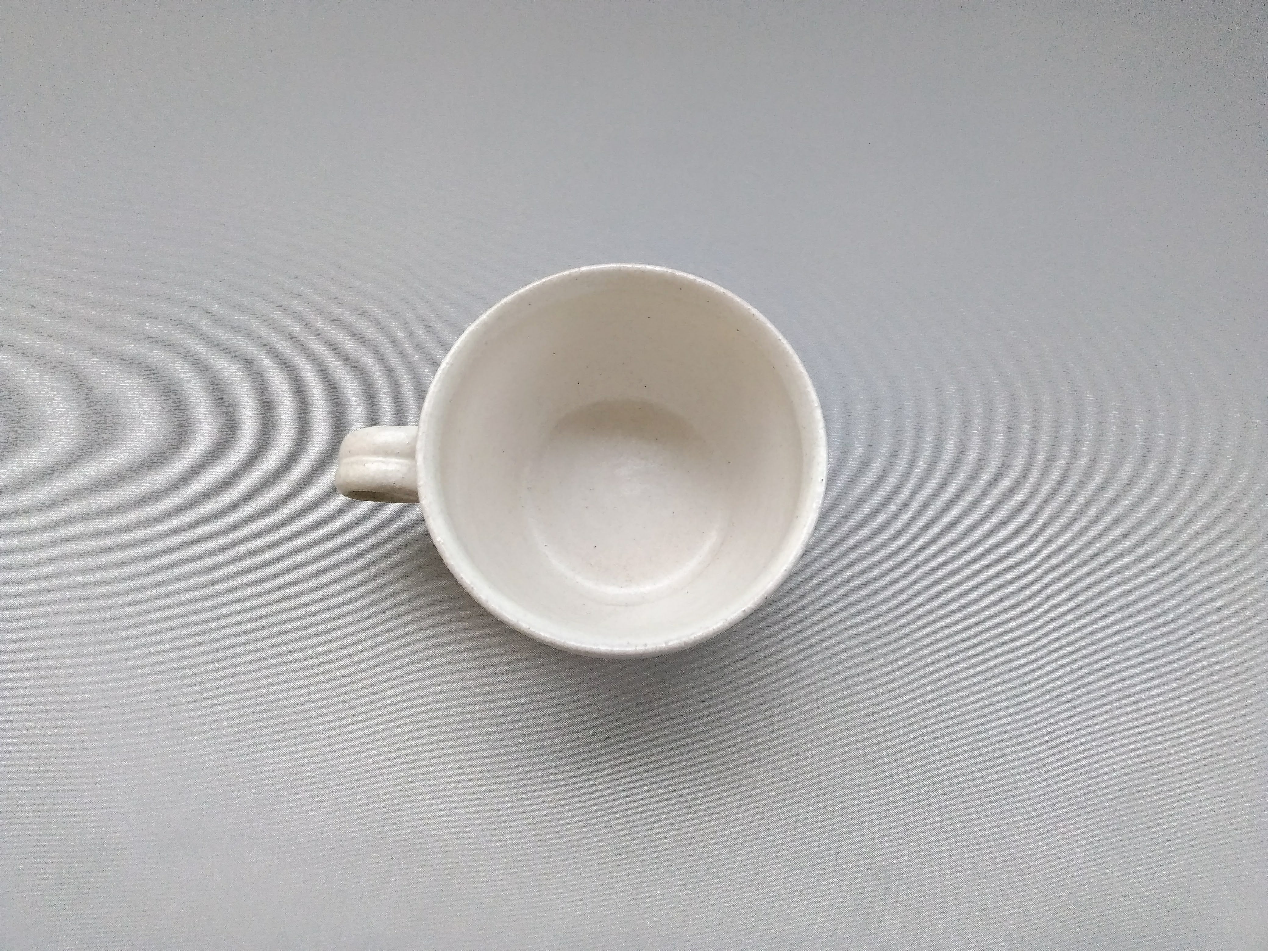 Color matte mug white [Takuya Ohara]
