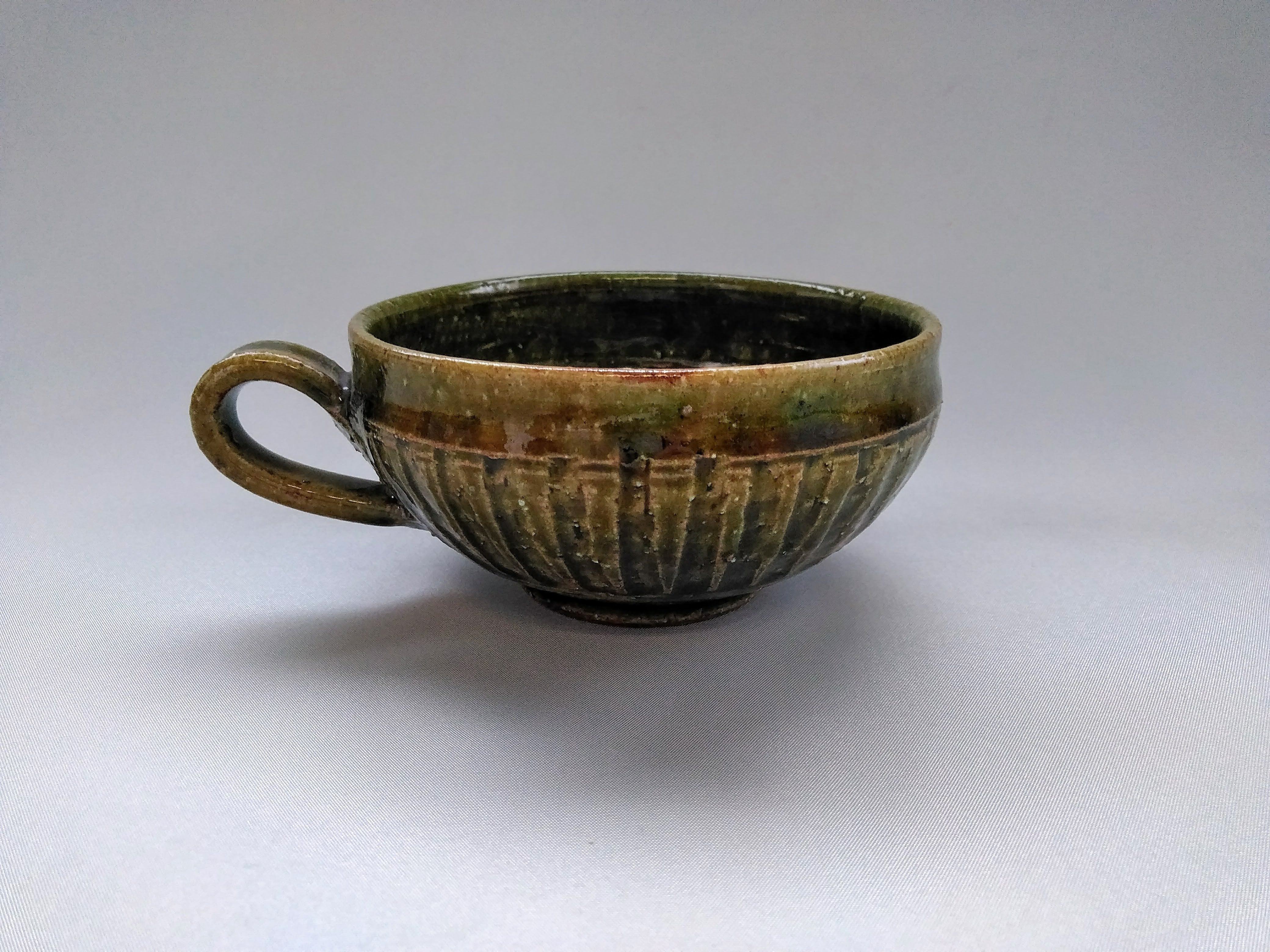 Shinogi Soup Cup Oribe [Kiyohide Yokoi]