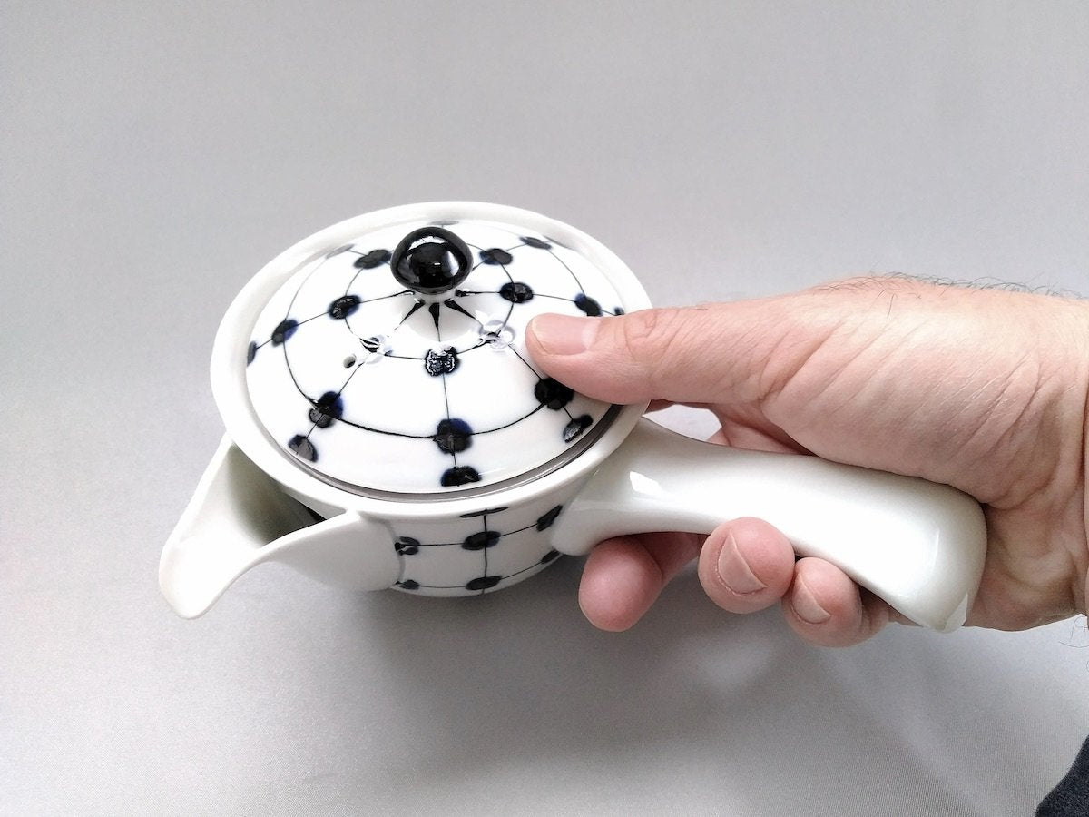 Point lattice teapot [Fukumine Kiln]