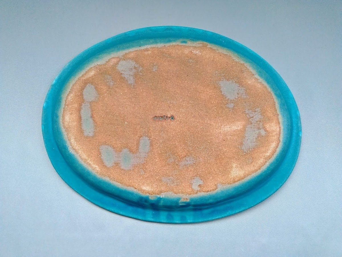 Color matte oval plate L Türkiye [Takuya Ohara]