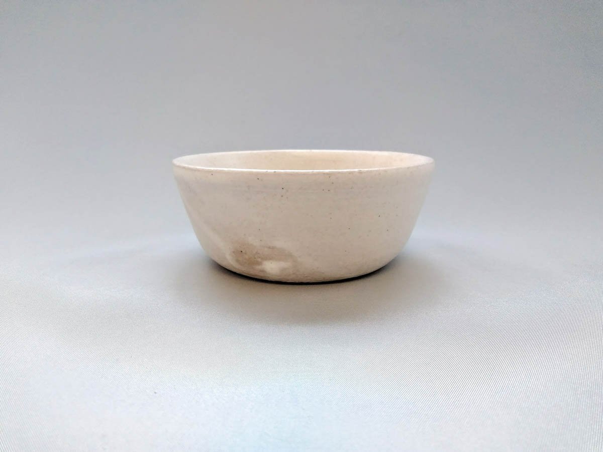 Color mat small bowl white [Takuya Ohara]
