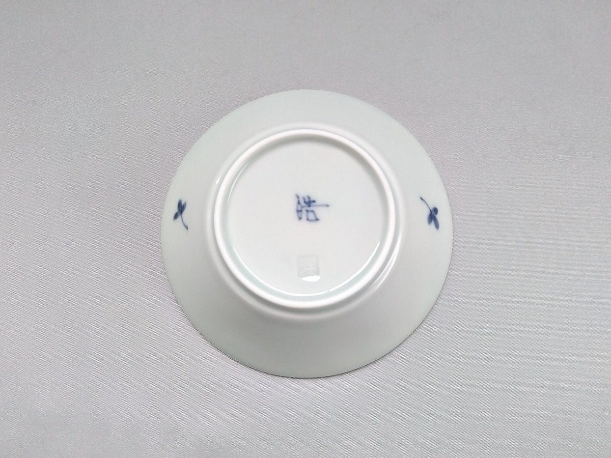 Minori Shinogi small bowl with dyed two-color checkered pattern [Koyogama]