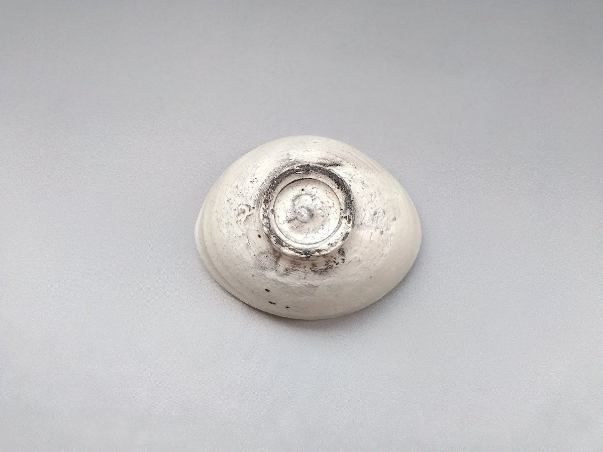 Powdered ash glaze flexible bowl small [Seiji Okuda]