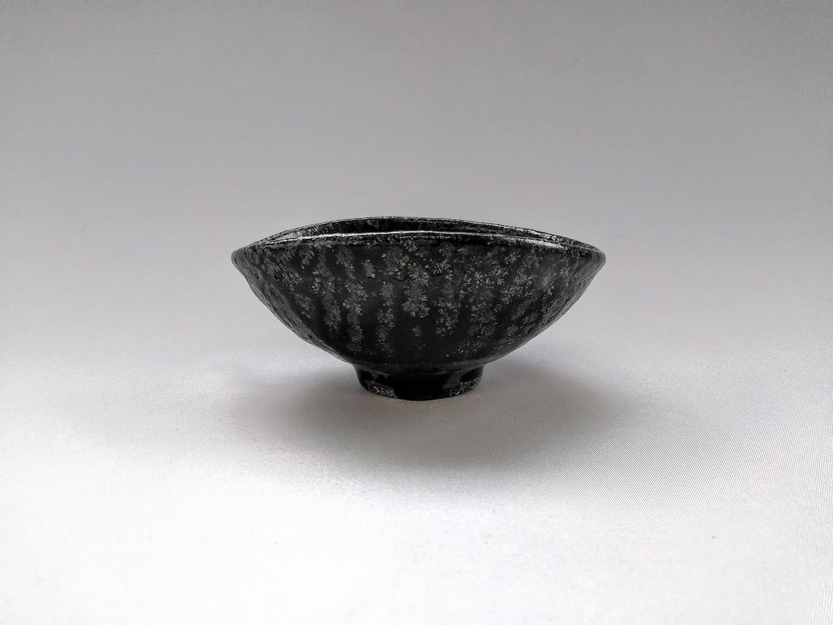 Rat ash glaze flexible bowl small [Seiji Okuda]