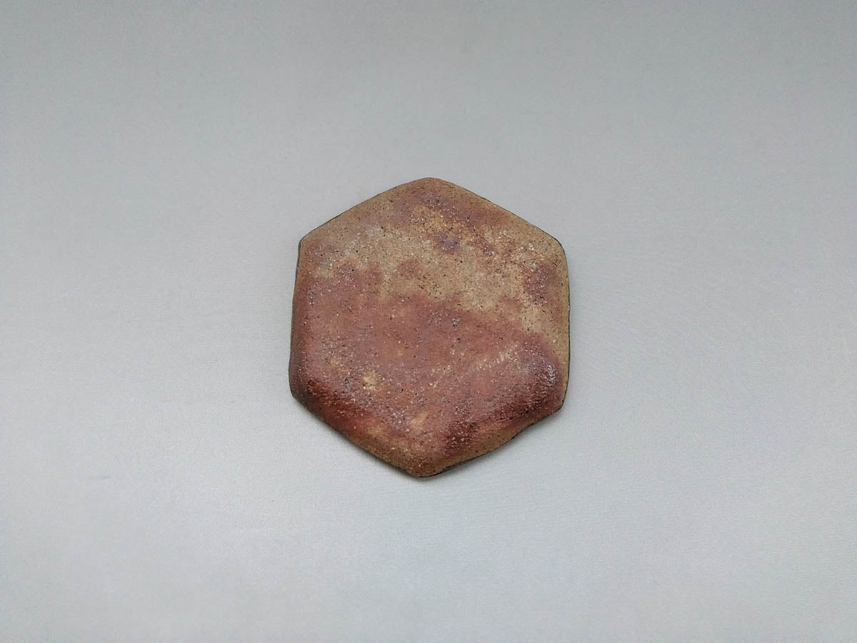 絵唐津六角小皿【王天家窯】