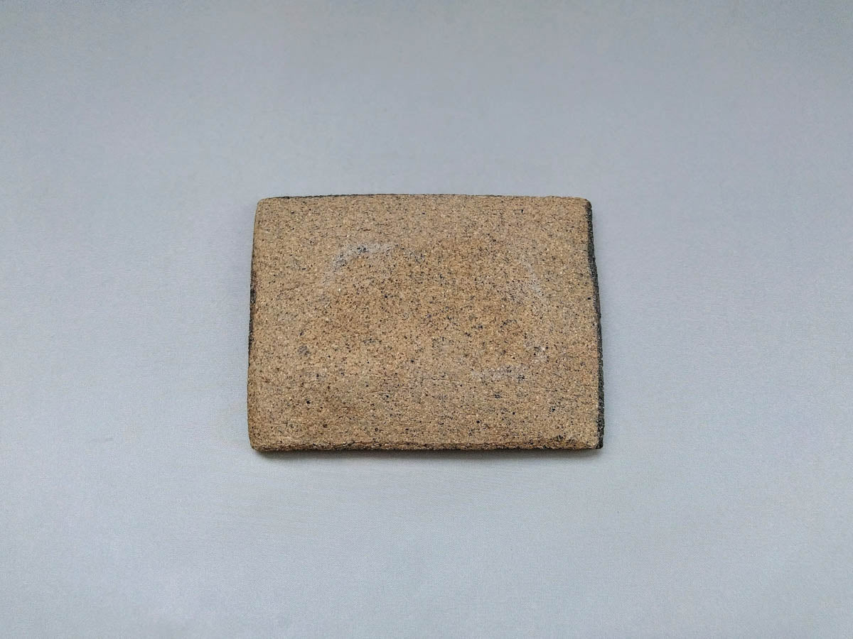 Blue Karatsu square plate [Otenjia Kiln]