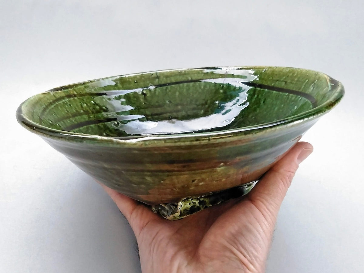 Oribe 7-inch pot [Kazuhito Yamamoto]