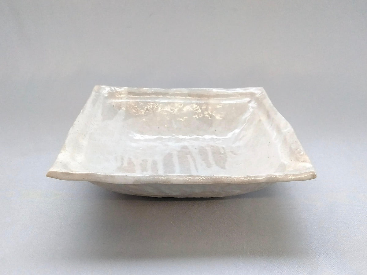 Powdered long square bowl small [Daiko Oguri]