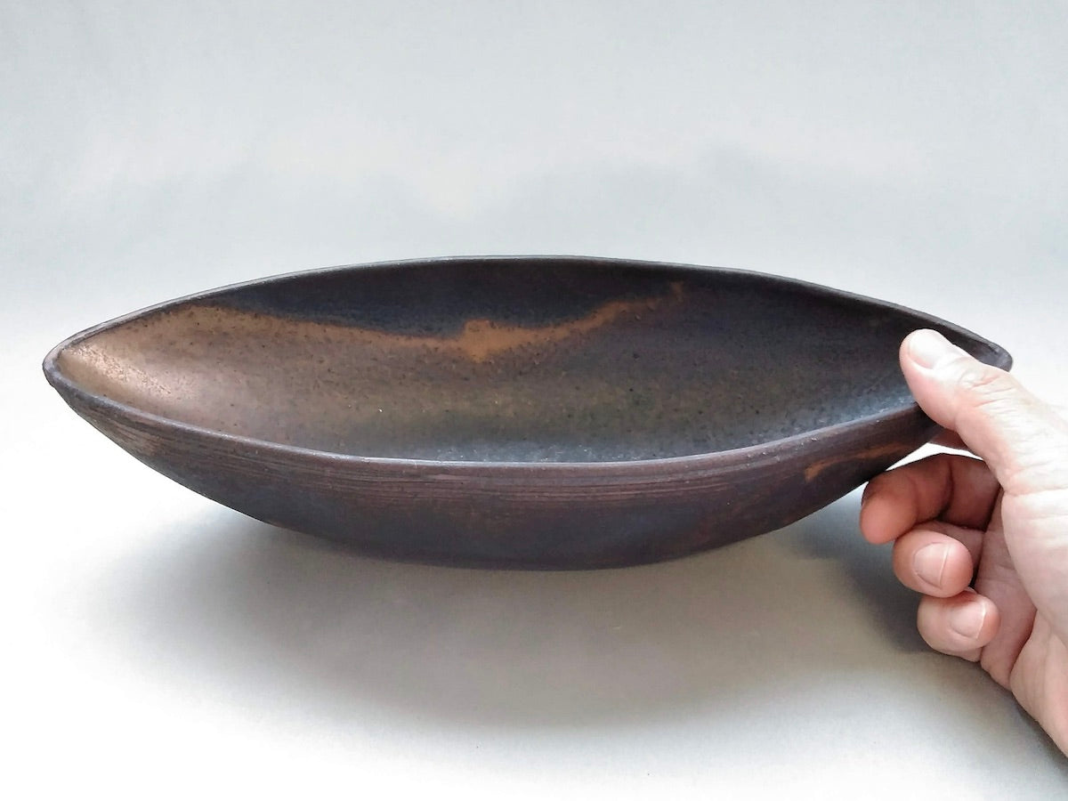 Nut bowl black [Yoichi Yajima]