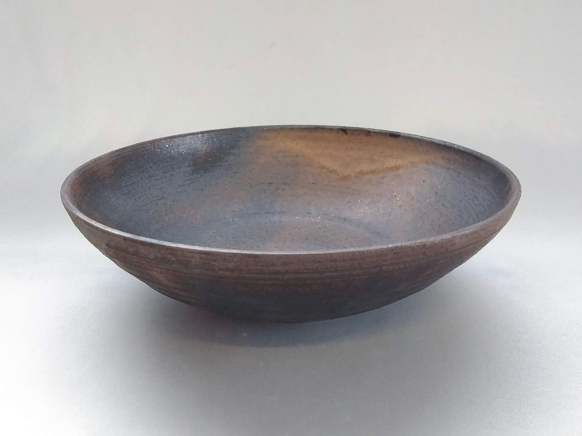 Round bowl black L [Yoichi Yajima]