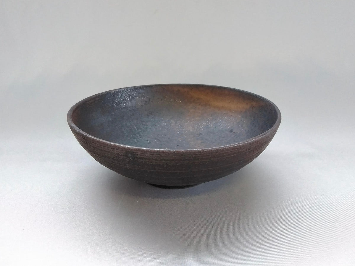 Round bowl black S [Yoichi Yajima]
