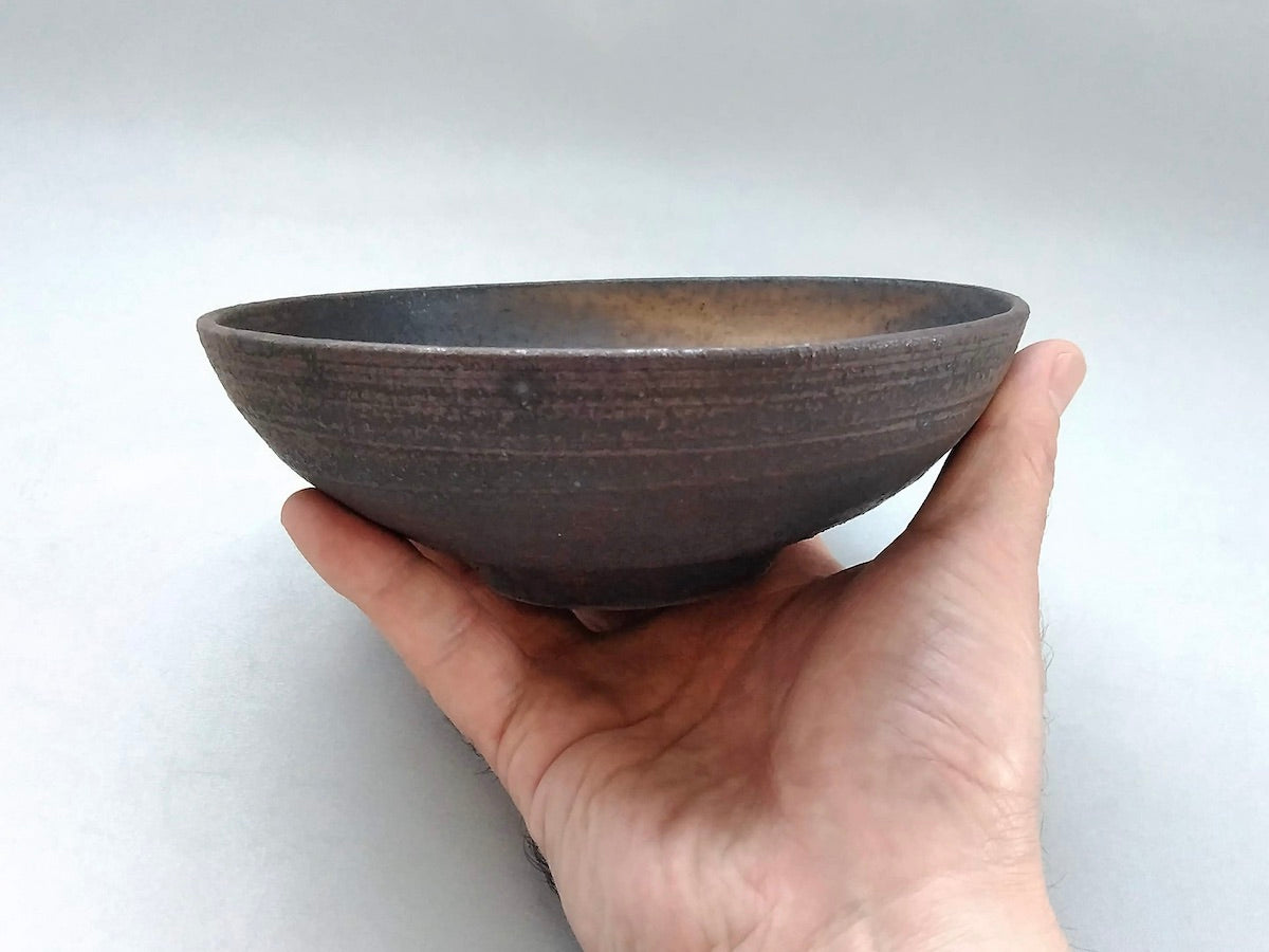 Round bowl black S [Yoichi Yajima]