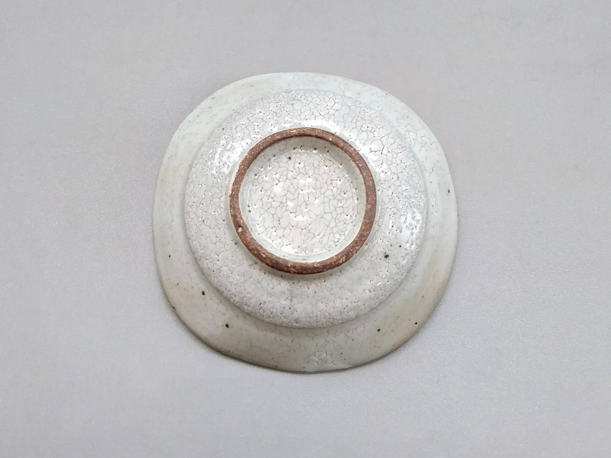 Powdered rust Omodaka square small bowl [Shigehisa Miura]