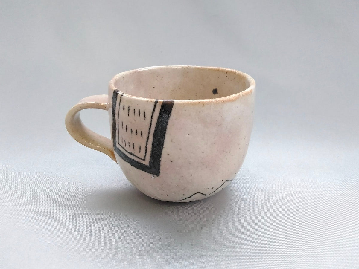 Goth obi dot round mug [Masashi Sato]