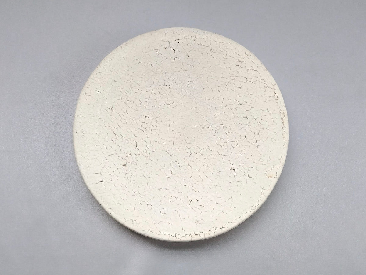 Powdered Taiko Round Plate [Mikiyo Nakagawa]