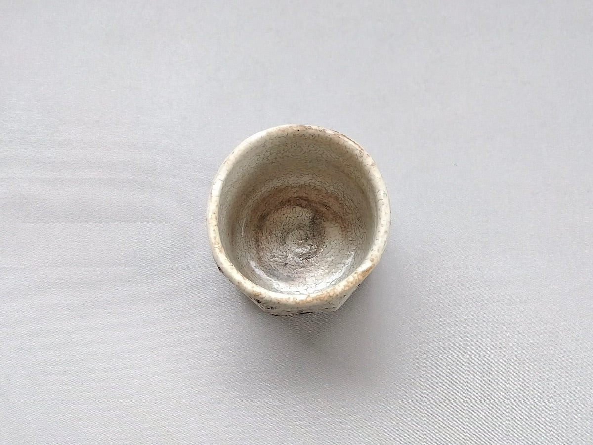 Powdered sake cup [Mikiyo Nakagawa]