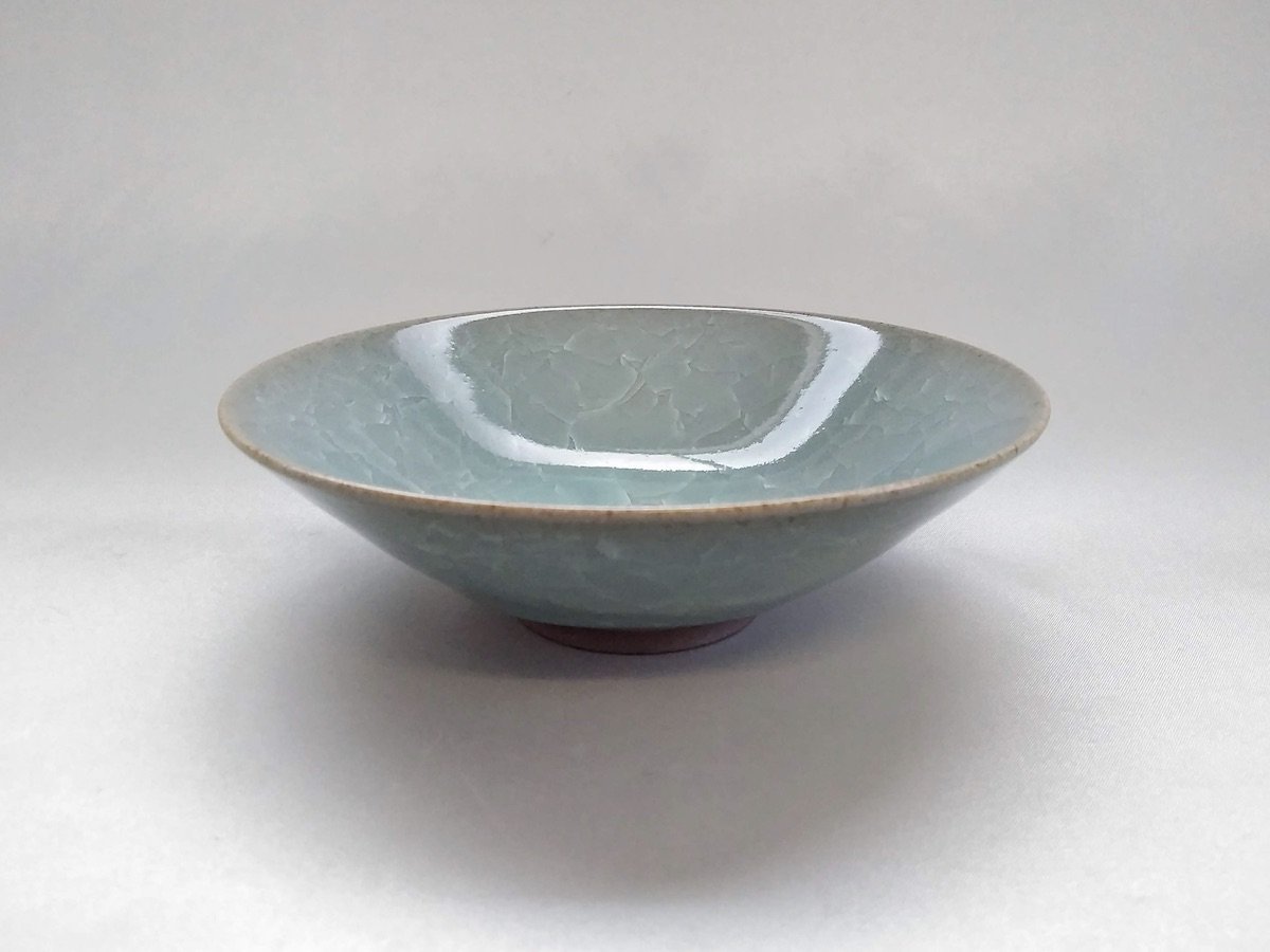 Blue porcelain pot [Taku Kiyama]