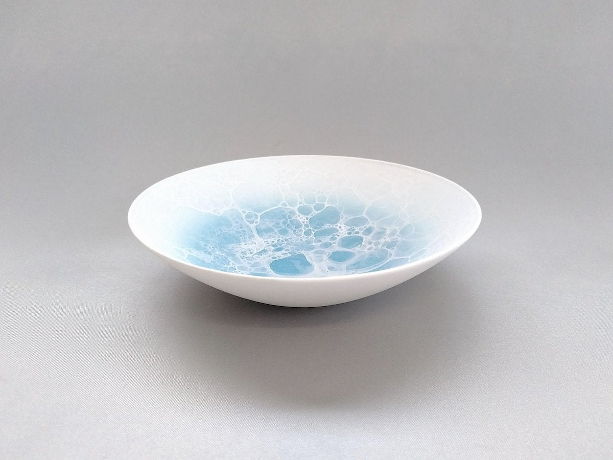 Foam dessert bowl Blue [Yamahiragama]