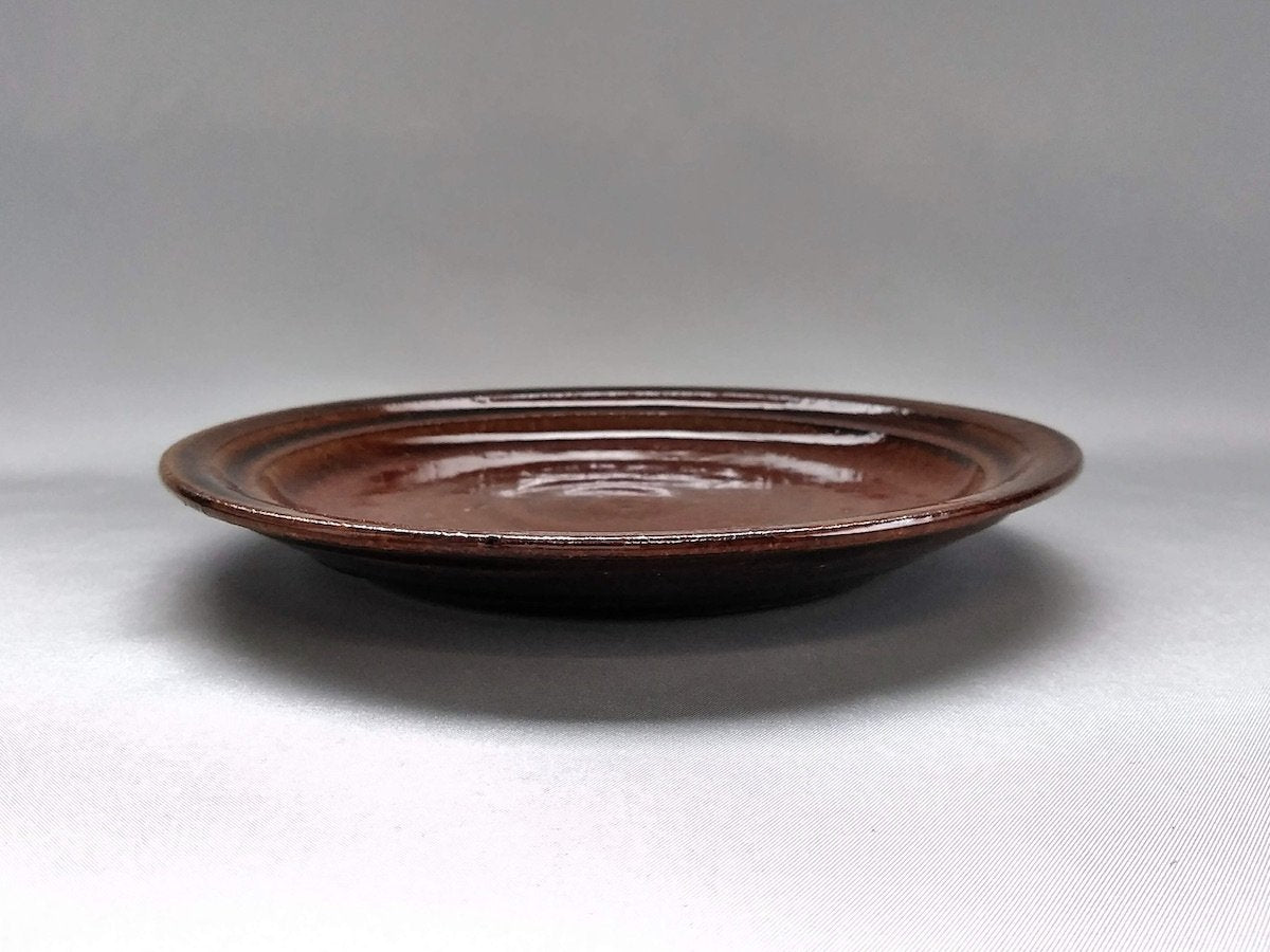 American glaze 17cm plate [Furuya Pottery]