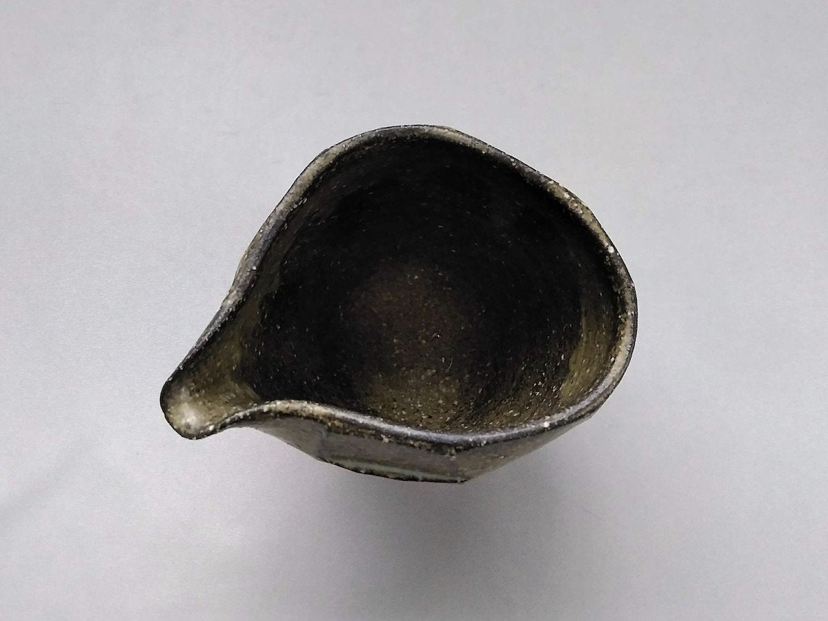 Ash glaze chamfer [Tatsuo Otomo]