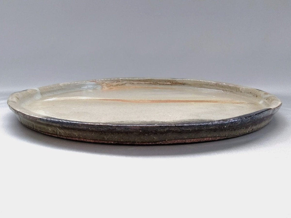 Dusk 29cm round plate [Seisaku Kusaka/Mari]