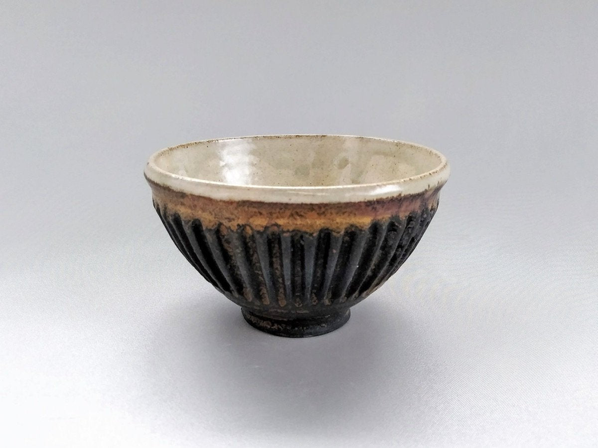 Small iron black rice bowl [Junichi Mashiko]