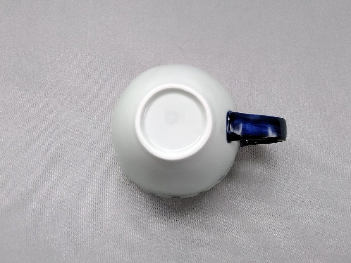 Sanpo JAPAN round mug blue [Ippogama]
