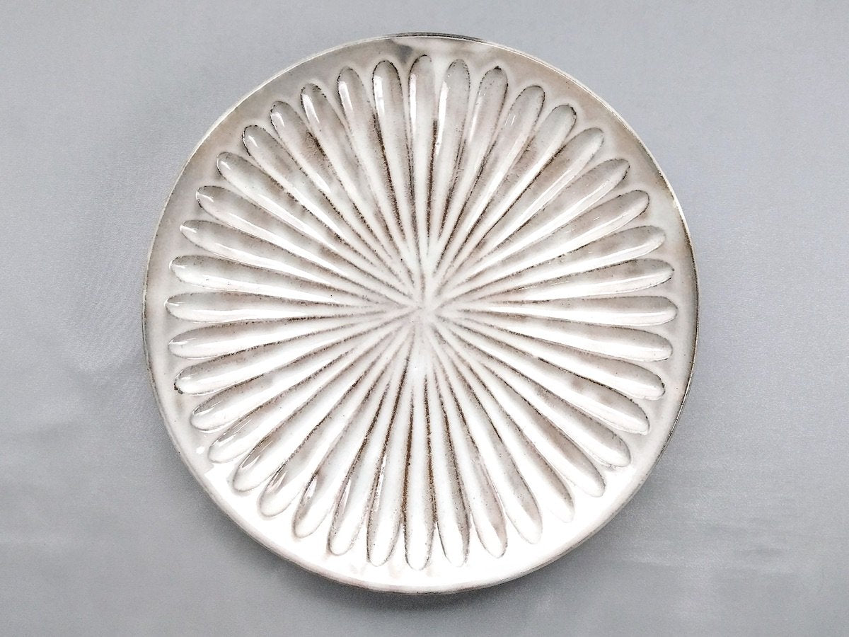Powdered Shinogi 7-inch plate [Nakagaki Renji]