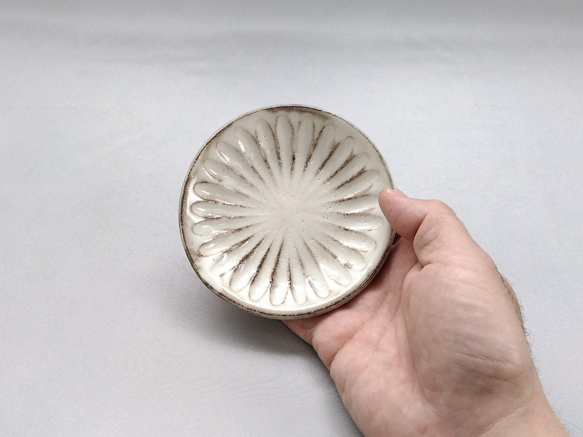 Powdered Shinogi 3.5 inch plate [Nakagaki Renji]