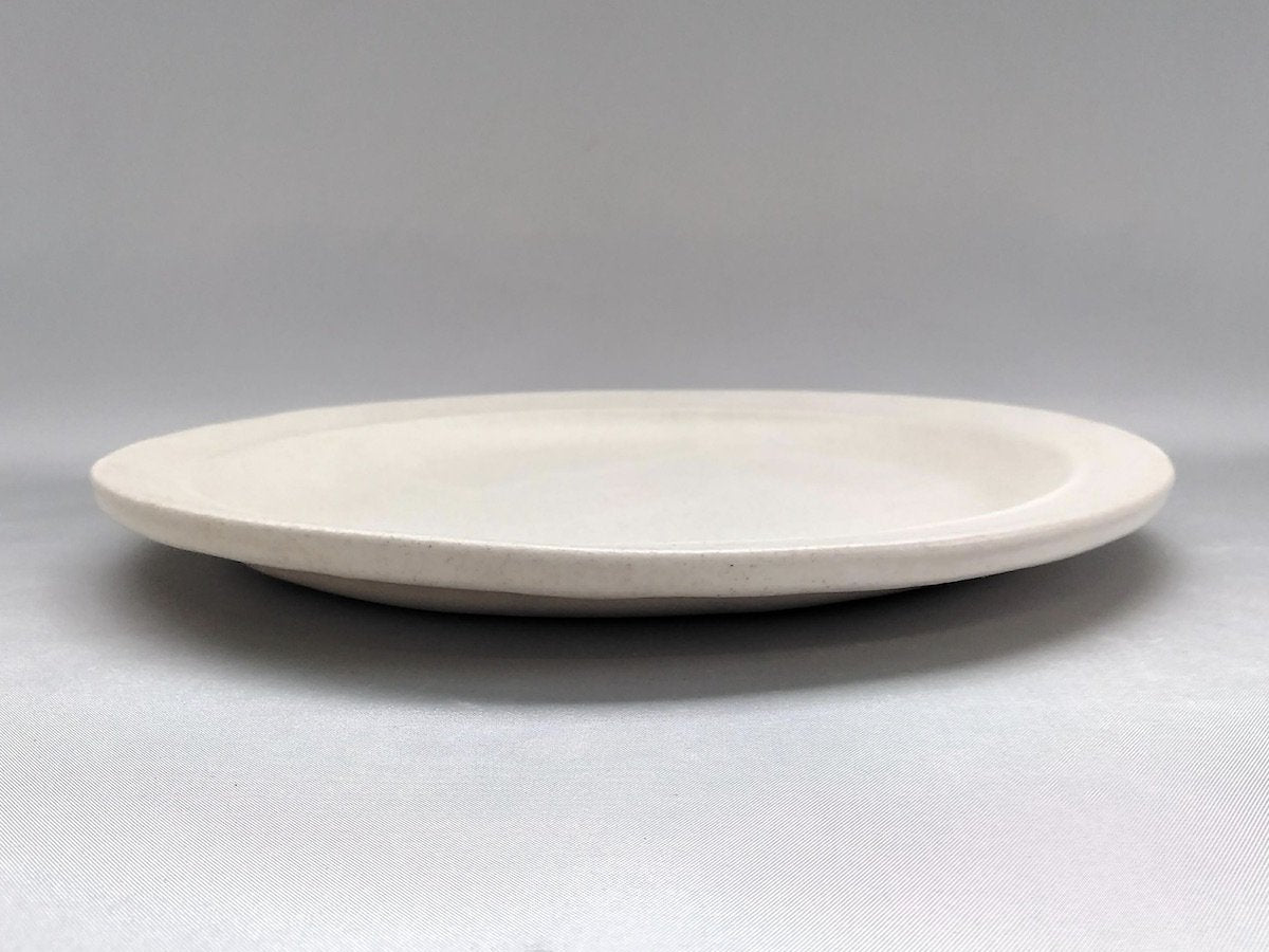 Color matte rim plate white [Takuya Ohara]