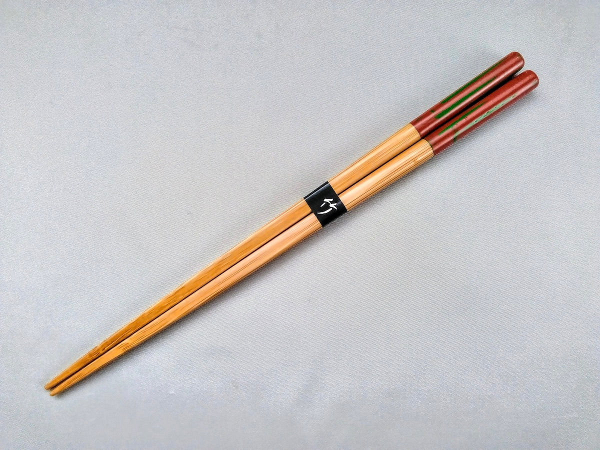 Marukendashi Chopsticks Large Tea [Ouchi Kogei]