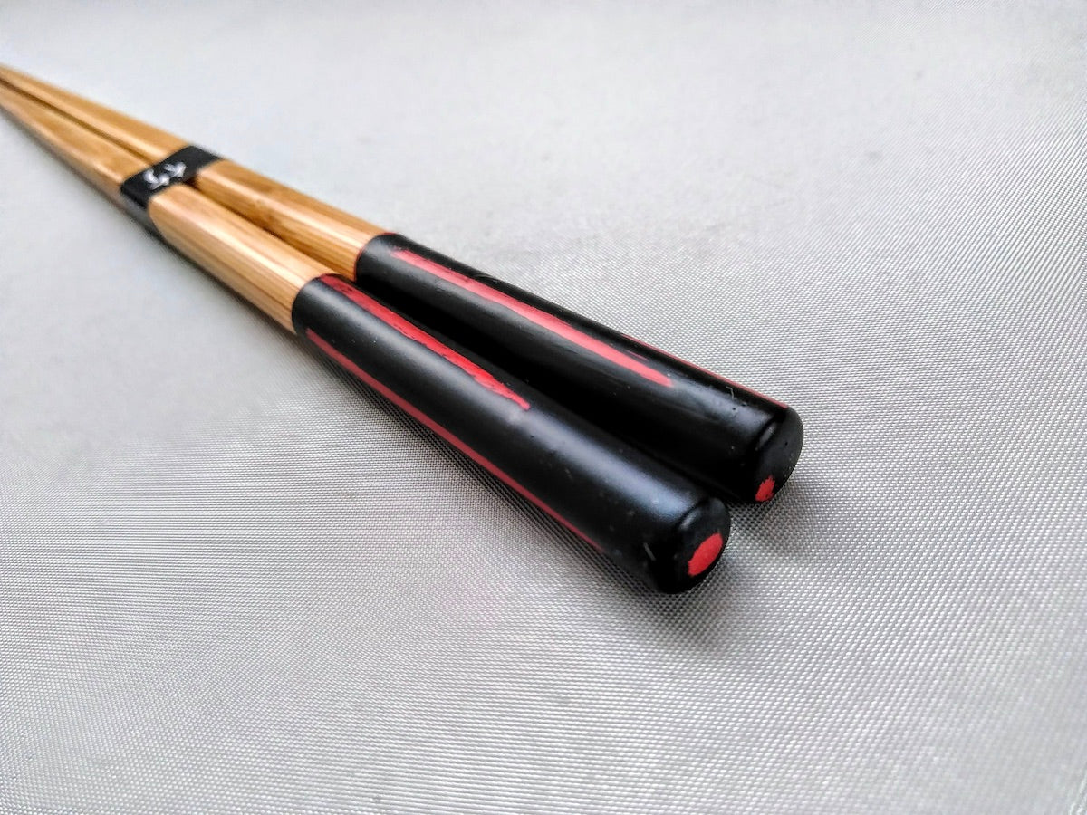 Maruken Chopsticks Large Black [Ouchi Kogei]