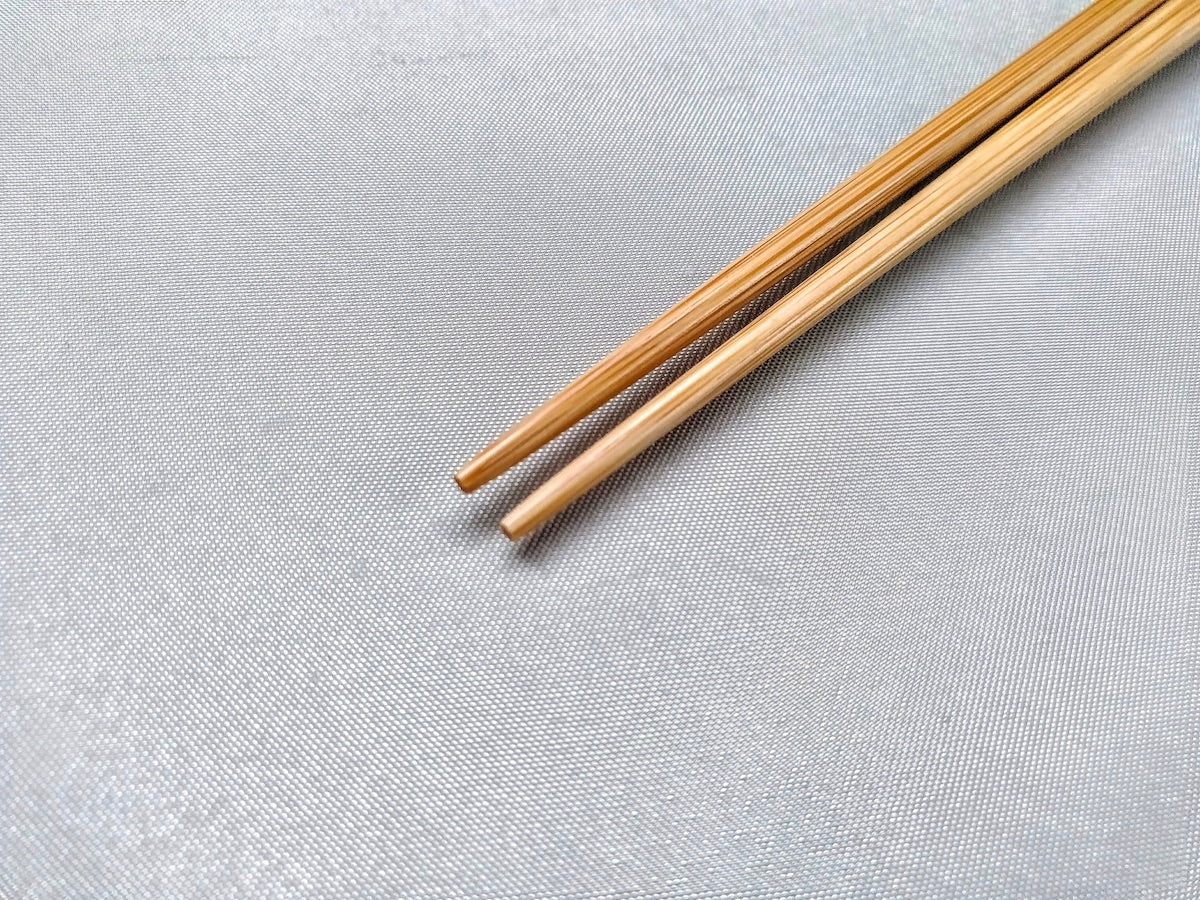 Diamond cut chopsticks green [Ouchi Kogei]