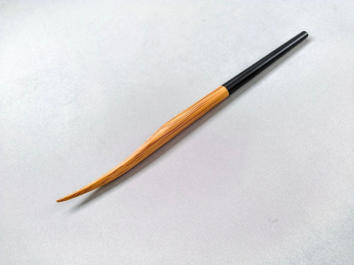 Colored fork set black [Ouchi Kogei]
