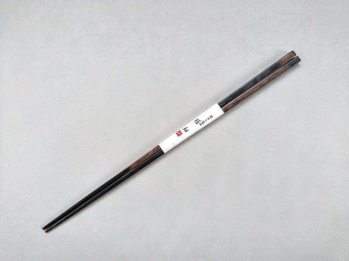 Extra-fine chopsticks, sumi flavor, dishwasher safe [Tanaka Chopsticks Store]