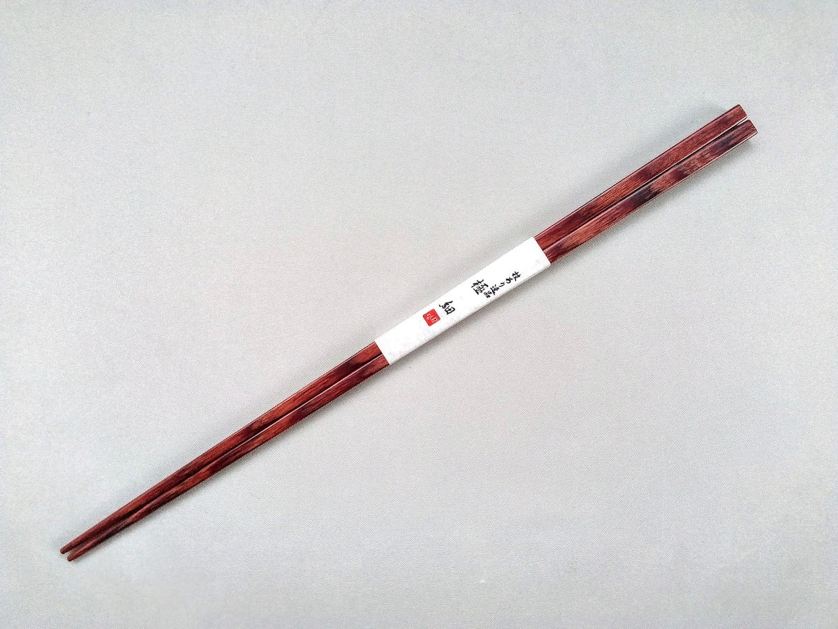 Extra thin chopsticks vermilion dishwasher safe [Tanaka Chopsticks Store]