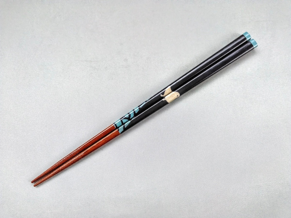 Natural wooden chopsticks Chidori [Hashikura Matsukan]