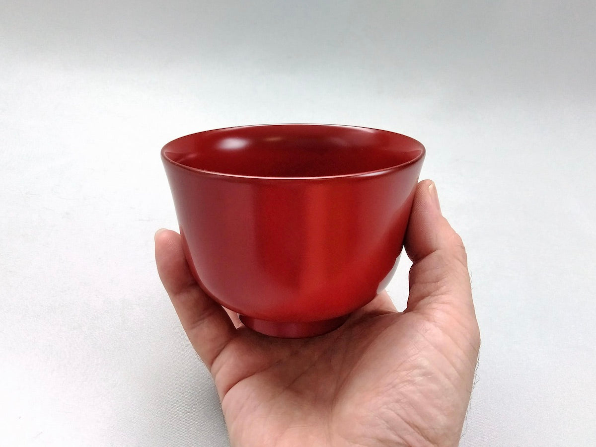 Machine washable Spring and Autumn Bowl Vermilion [Matsuya Lacquerware]